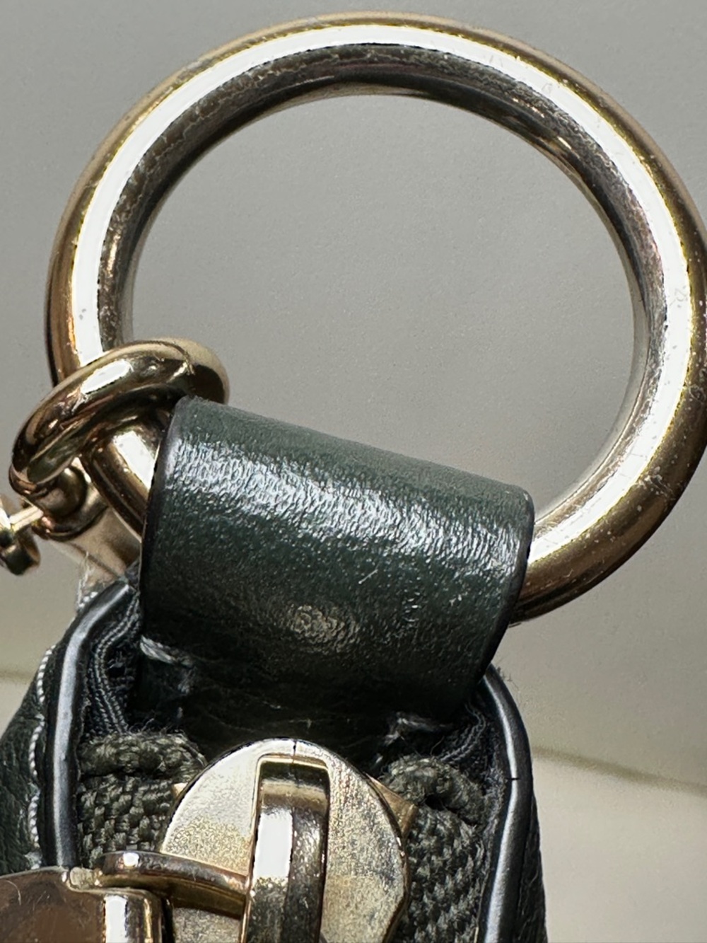 COACH Dark Green Pebbled
Leather Abby Hobo w/ Gold Hardware - GUC - Picture 6 of 11